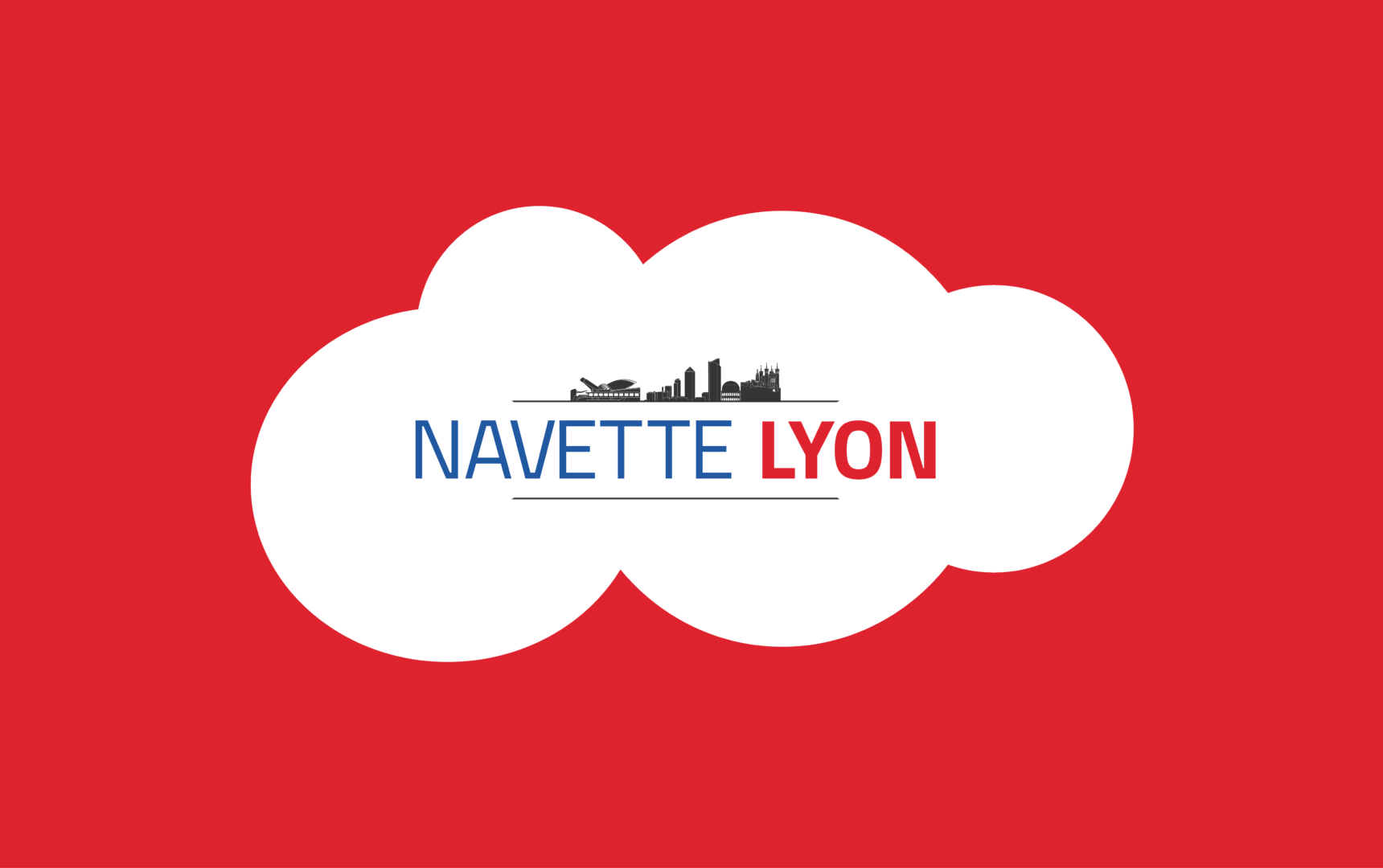 Logo Navette Lyon dans nuage
